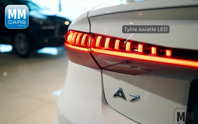 Audi A7 cena 245000 przebieg: 50134, rok produkcji 2020 z Katowice małe 529